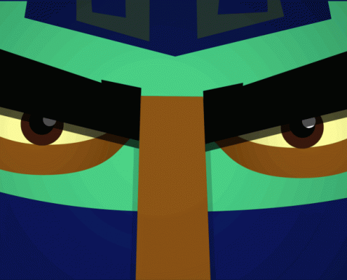 super motion design animated tumblr guacamelee